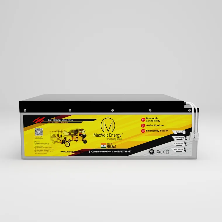E-Rickshaw Battery 51.2V 100AH