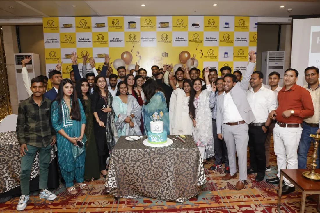 Maxvolt Energy 5th anniversary celebration