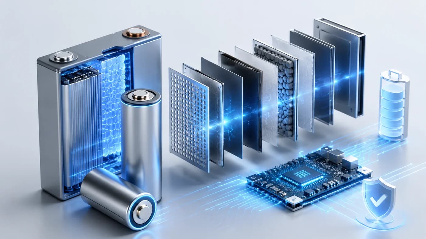 Maxvolt advanced cell architecture with intelligent BMS — for longer life, stable performance and enhanced safety