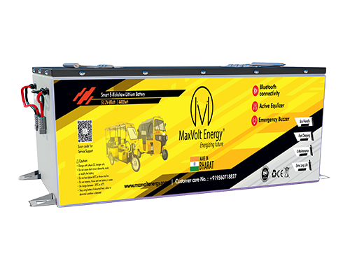 E-Rickshaw Lithium Battery